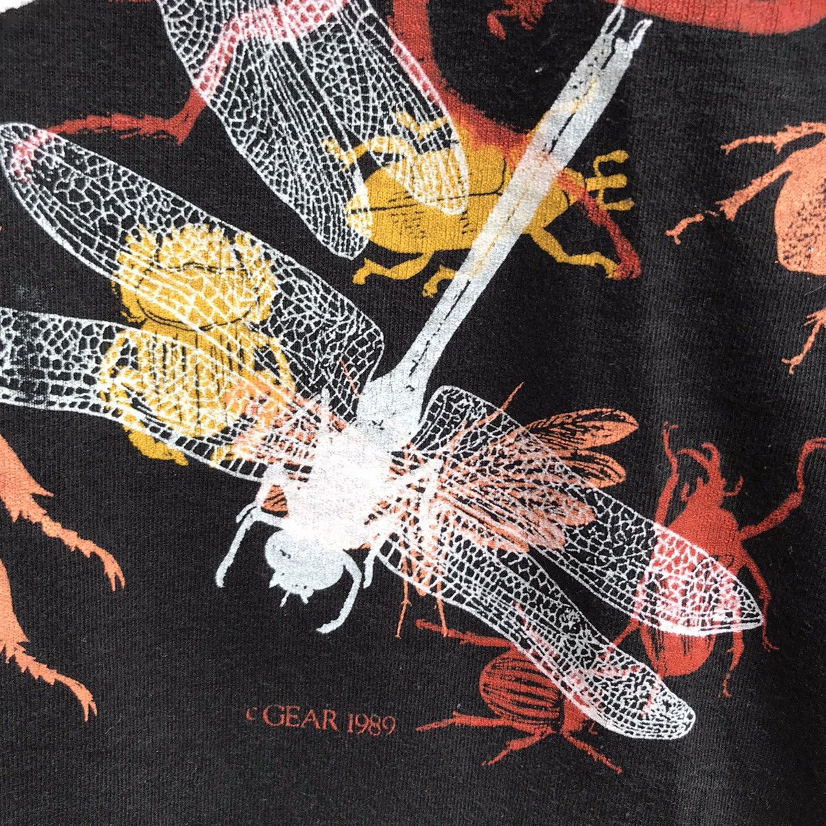 Vintage Vintage 90s INSECT handprinted all over print art animal Size US L / EU 52-54 / 3 - 4 Thumbnail