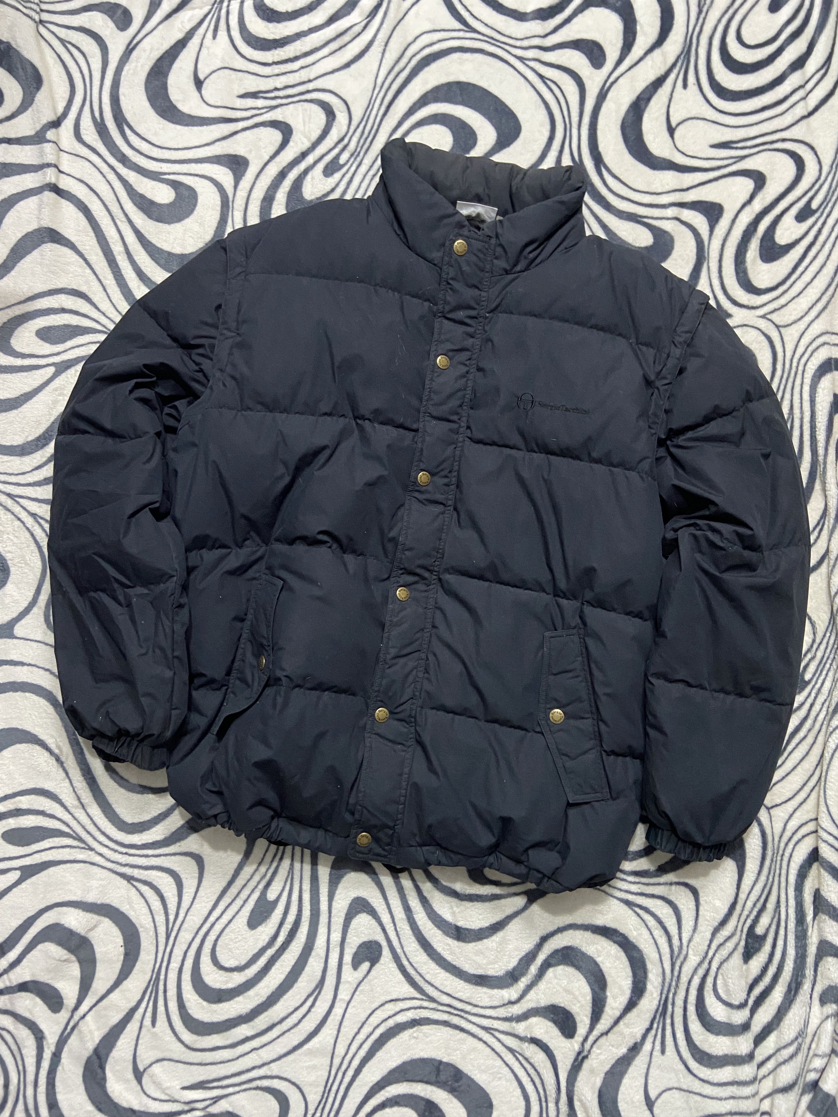 Sergio Tacchini Sergio Tacchini Vintage Mens Puffer Jacket Size US XL / EU 56 / 4 - 1 Thumbnail