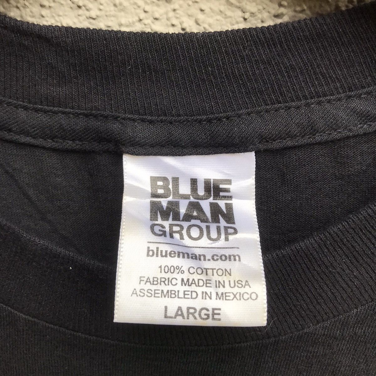 Band Tees Vintage BLUE MAN GROUP music art electronic Size US L / EU 52-54 / 3 - 5 Thumbnail