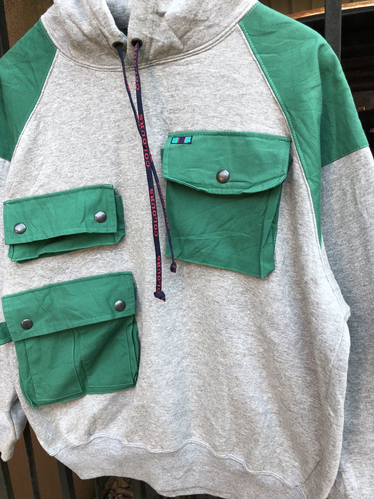 Alexander Julian × Vintage Rare Vintage Alexander Julian 3 Pockets Hoodie Size US M / EU 48-50 / 2 - 2 Thumbnail