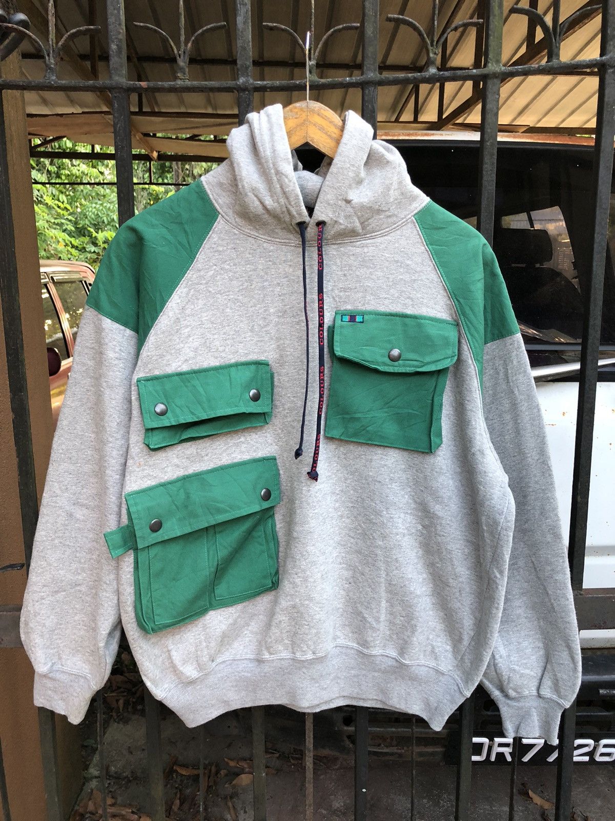 Alexander Julian × Vintage Rare Vintage Alexander Julian 3 Pockets Hoodie Size US M / EU 48-50 / 2 - 1 Thumbnail