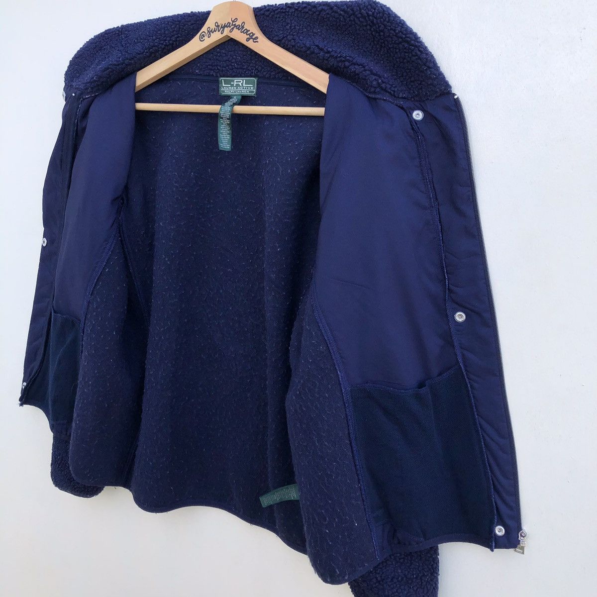 Lauren Ralph Lauren × Ralph Lauren Ralph Lauren Active (L-RL) Fleece Zipper Jacket Size US XL / EU 56 / 4 - 16 Thumbnail