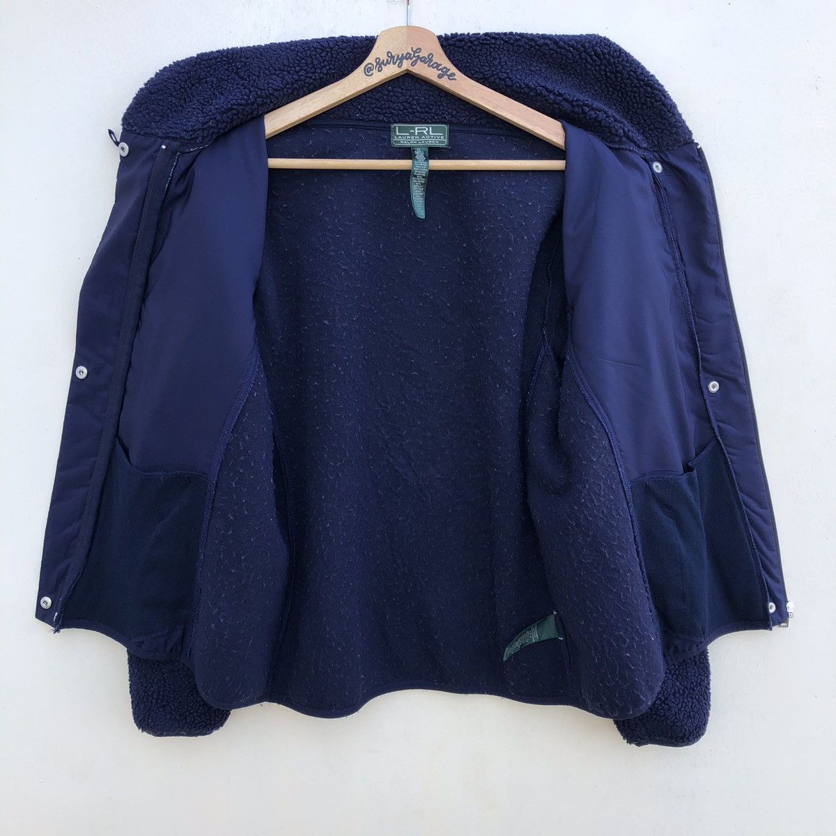 Lauren Ralph Lauren × Ralph Lauren Ralph Lauren Active (L-RL) Fleece Zipper Jacket Size US XL / EU 56 / 4 - 15 Thumbnail
