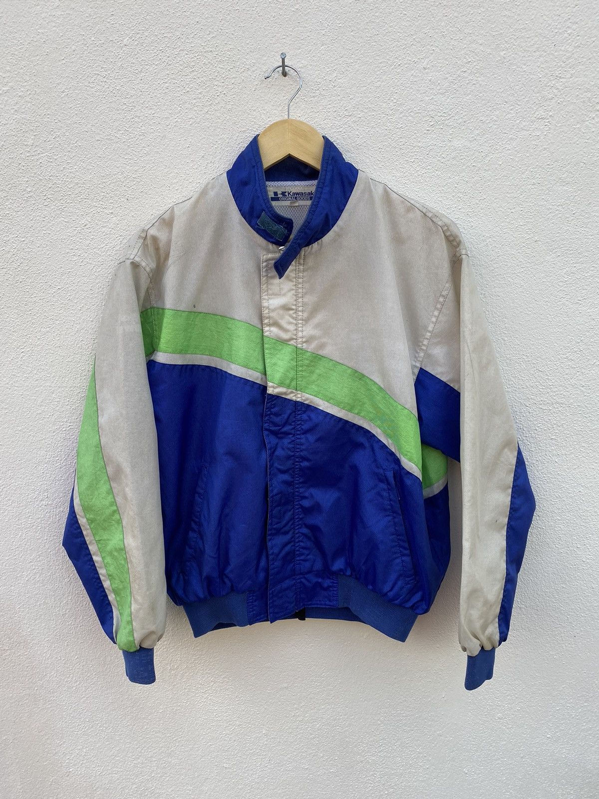 Racing × Vintage Vintage Kawasaki Racing motorsport jacket