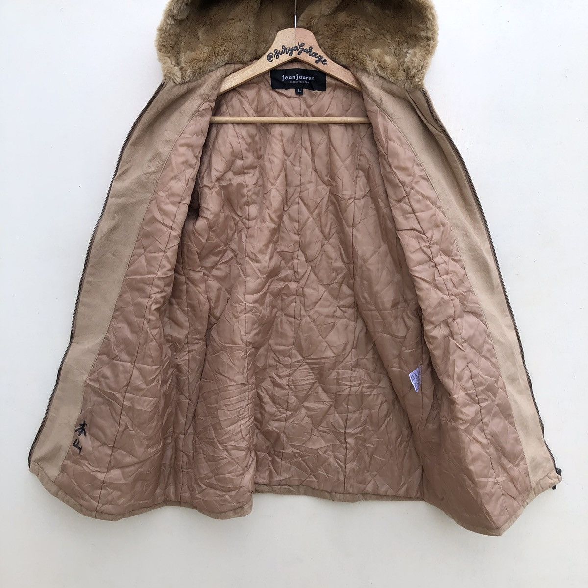 Designer × Japanese Brand JeanJaured Sophosticated Suede Leather Sherling Jacket Size US L / EU 52-54 / 3 - 12 Thumbnail
