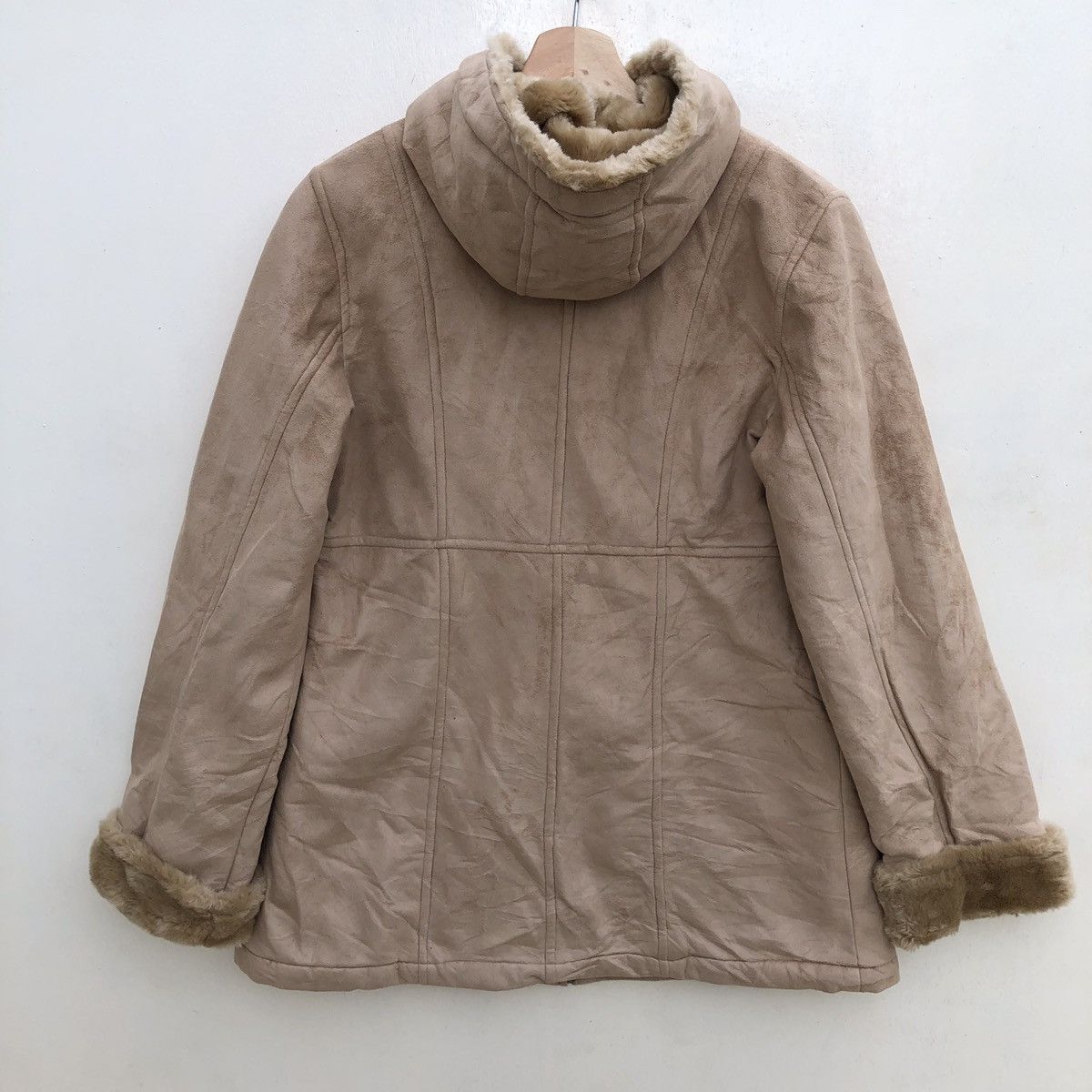 Designer × Japanese Brand JeanJaured Sophosticated Suede Leather Sherling Jacket Size US L / EU 52-54 / 3 - 7 Thumbnail