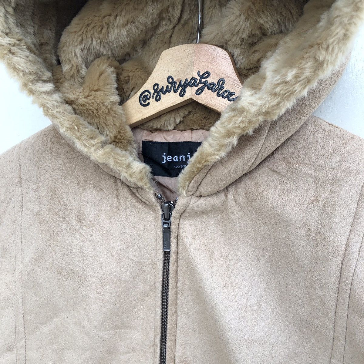 Designer × Japanese Brand JeanJaured Sophosticated Suede Leather Sherling Jacket Size US L / EU 52-54 / 3 - 3 Thumbnail