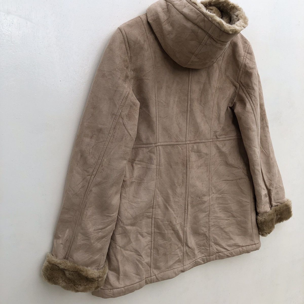 Designer × Japanese Brand JeanJaured Sophosticated Suede Leather Sherling Jacket Size US L / EU 52-54 / 3 - 11 Thumbnail