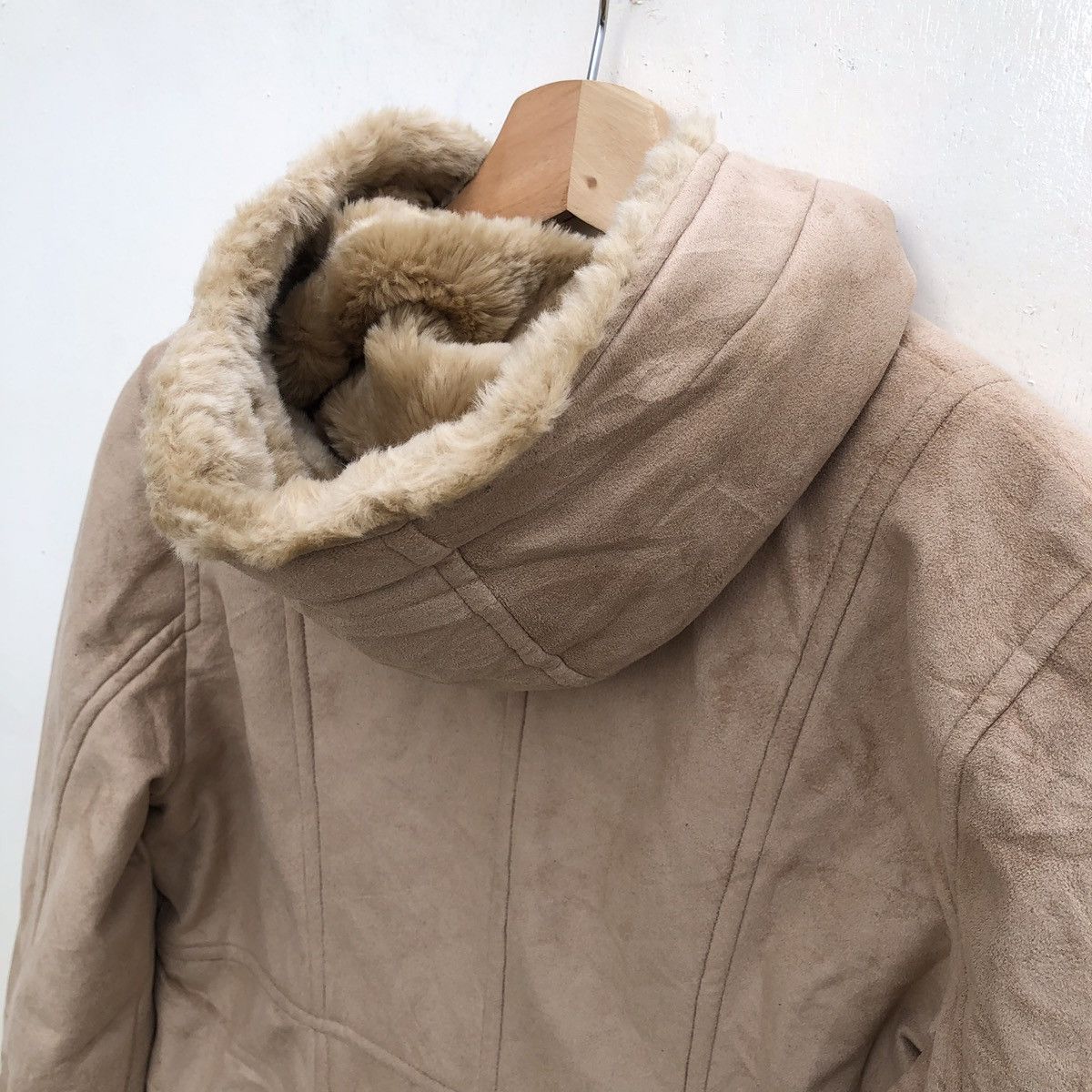 Designer × Japanese Brand JeanJaured Sophosticated Suede Leather Sherling Jacket Size US L / EU 52-54 / 3 - 10 Thumbnail