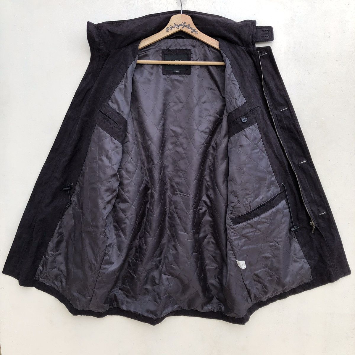 Designer × Japanese Brand × Vintage Vintage Elspia Collection Parka/Heavy Coat Size US L / EU 52-54 / 3 - 14 Thumbnail