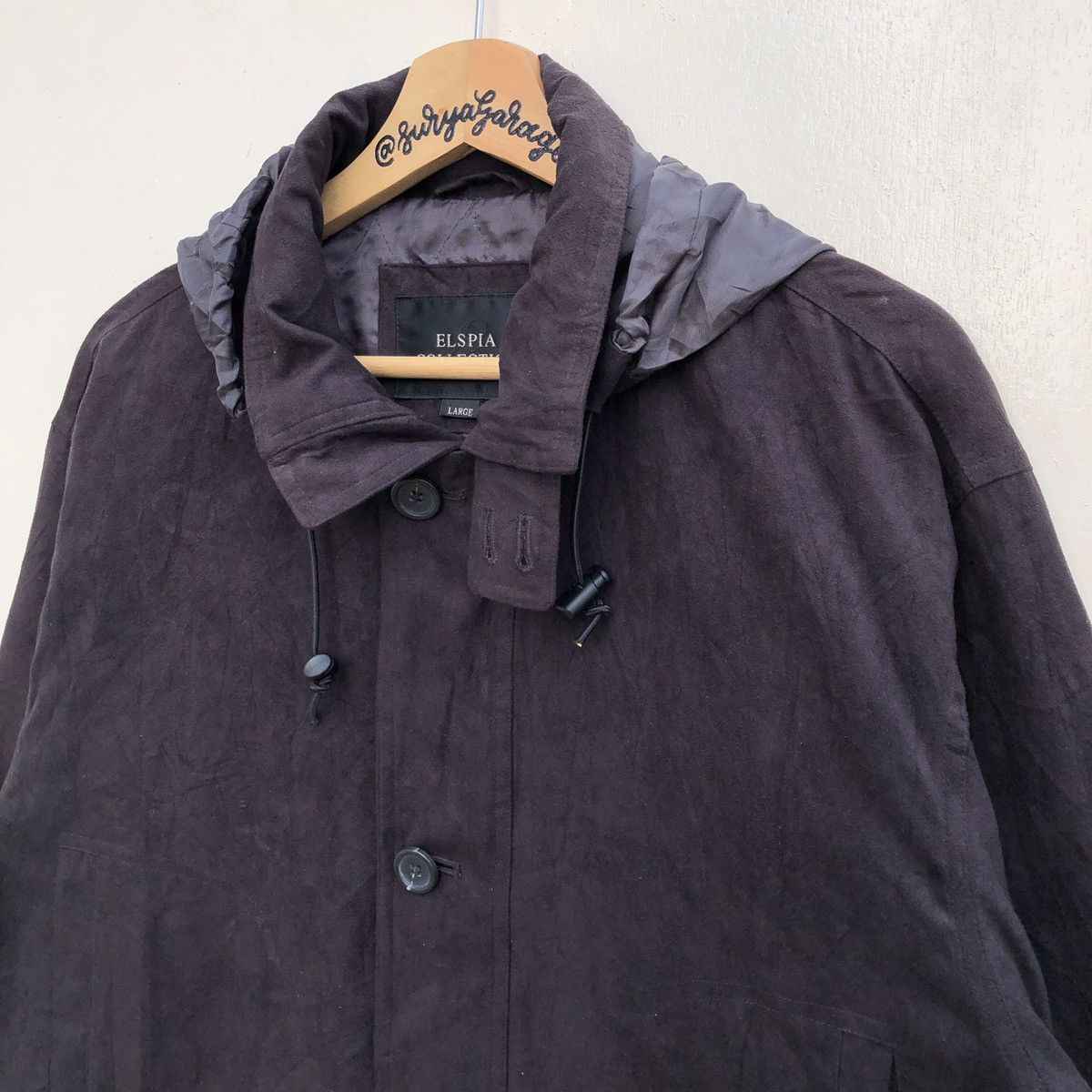 Designer × Japanese Brand × Vintage Vintage Elspia Collection Parka/Heavy Coat Size US L / EU 52-54 / 3 - 19 Thumbnail