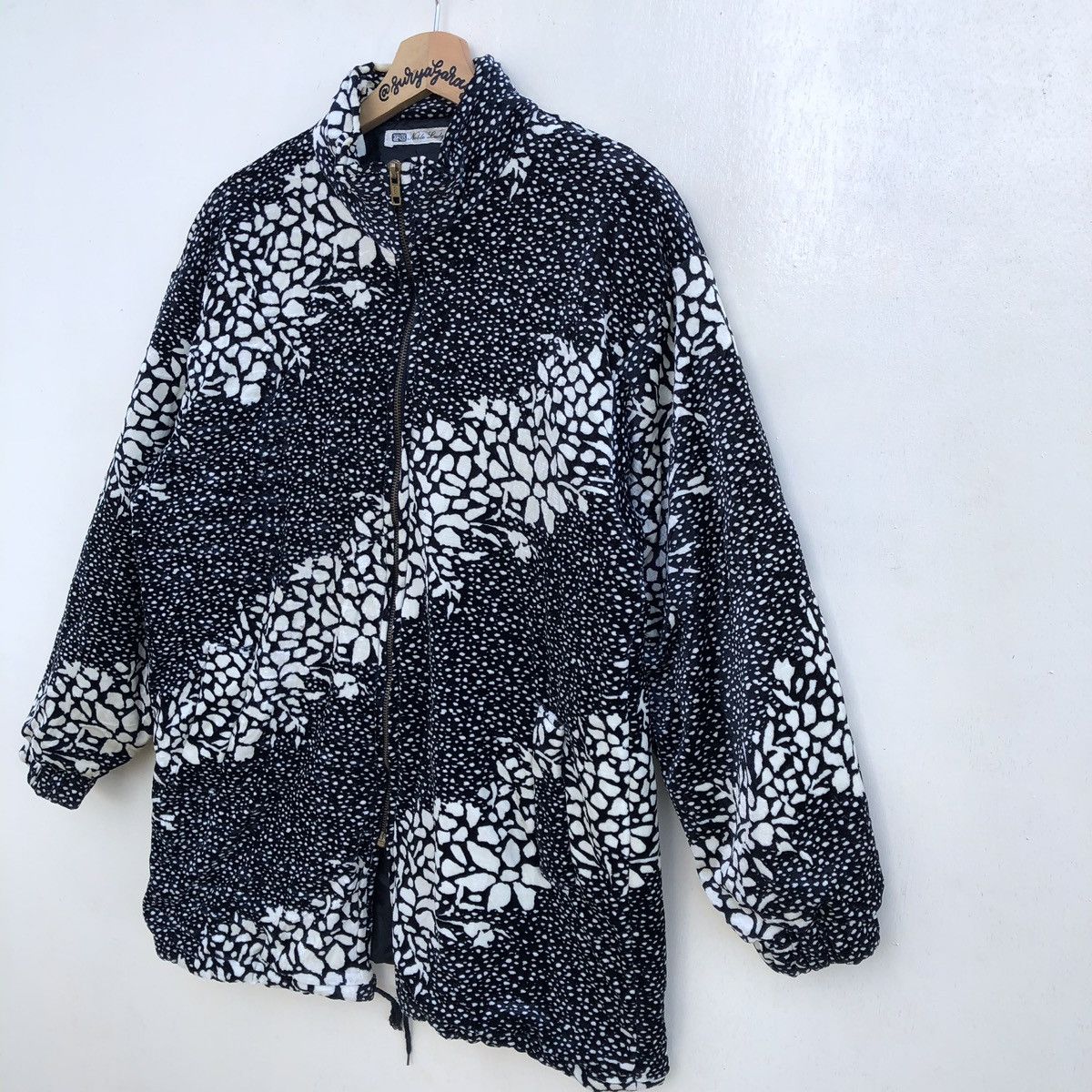 Japanese Brand × Vintage Vintage Japanese Brand Nobel Lady Zipper Puffer Style Jacket Size US M / EU 48-50 / 2 - 4 Thumbnail