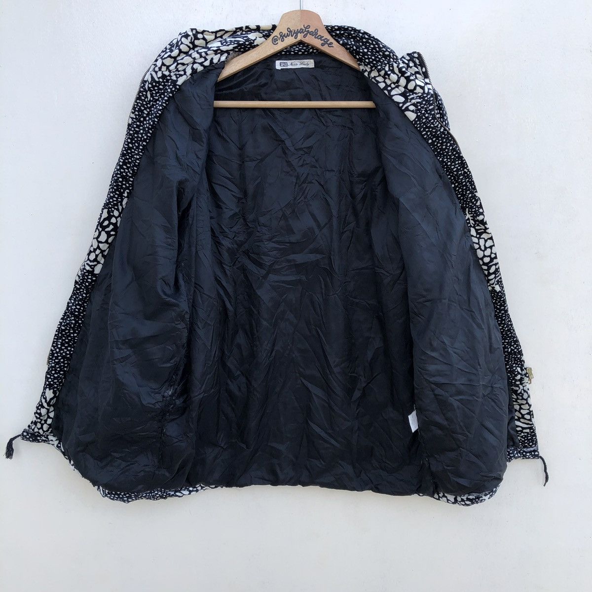 Japanese Brand × Vintage Vintage Japanese Brand Nobel Lady Zipper Puffer Style Jacket Size US M / EU 48-50 / 2 - 7 Thumbnail