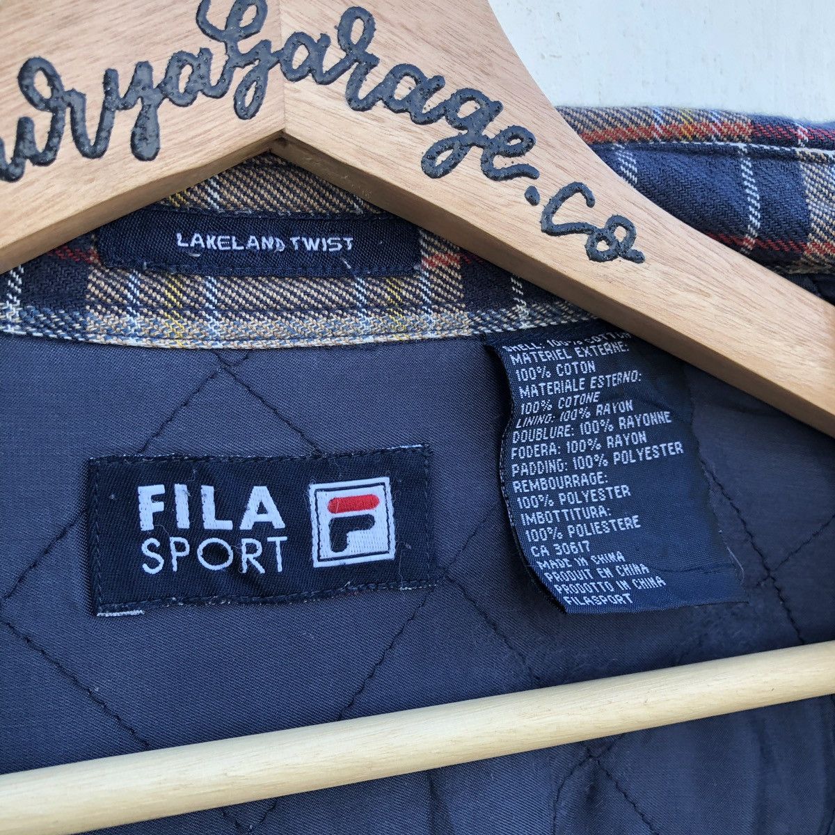 Fila Distressed Fila Sport Lakeland Twist Cotton Shirt Button Up Size US XL / EU 56 / 4 - 17 Thumbnail