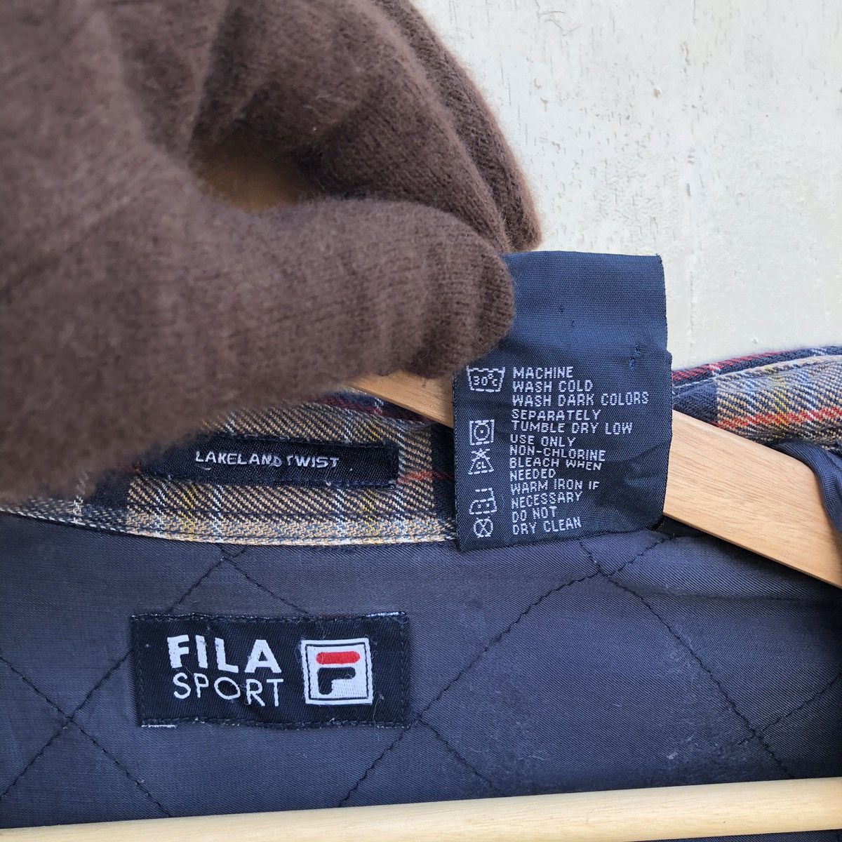 Fila Distressed Fila Sport Lakeland Twist Cotton Shirt Button Up Size US XL / EU 56 / 4 - 18 Thumbnail