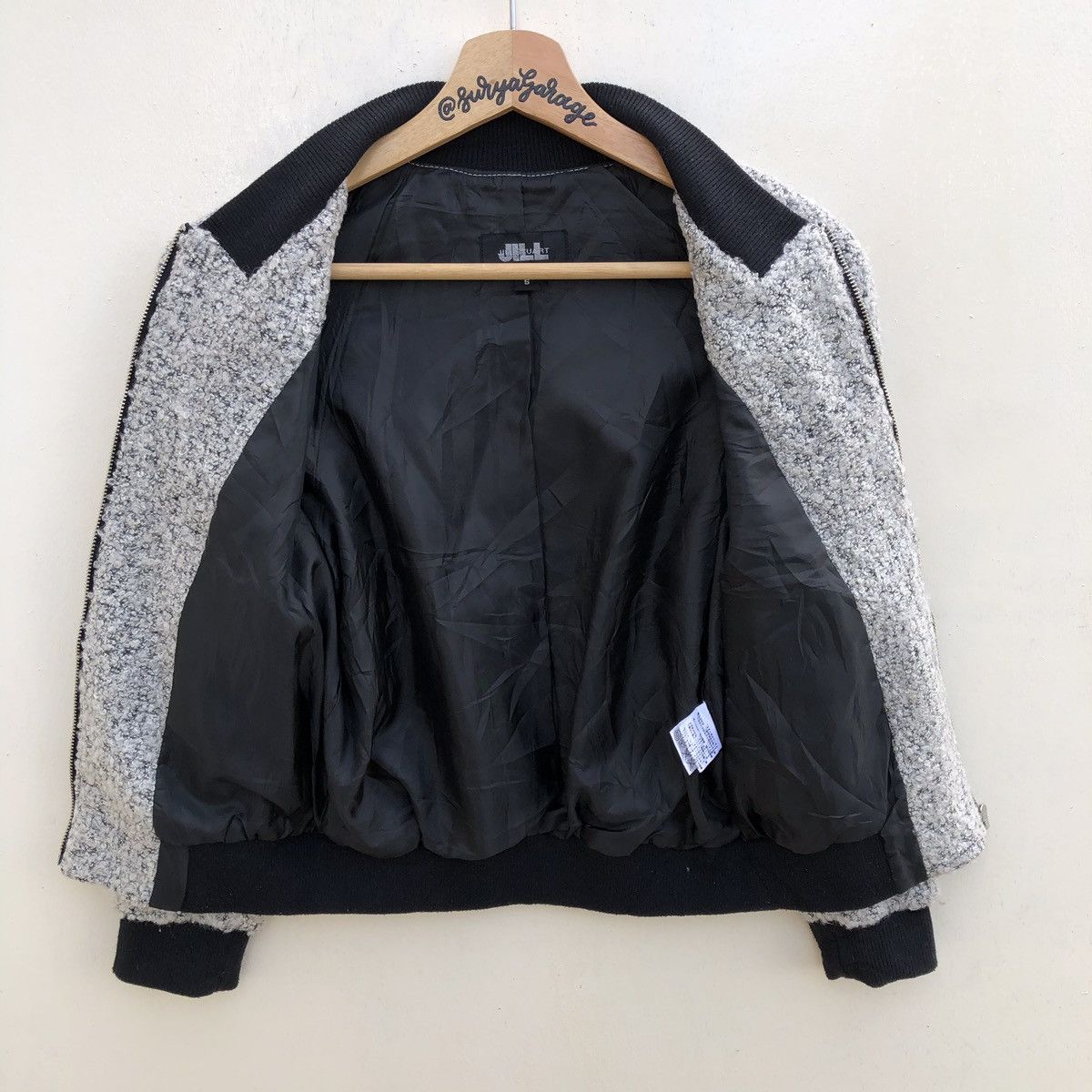 Jil Stuart Jill Stuart Fleece Bomber Zipper Jacket Size US S / EU 44-46 / 1 - 8 Thumbnail