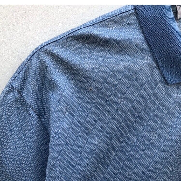 Givenchy × Vintage Vintage Givenchy Monogram Polo Shirt Size US M / EU 48-50 / 2 - 7 Thumbnail