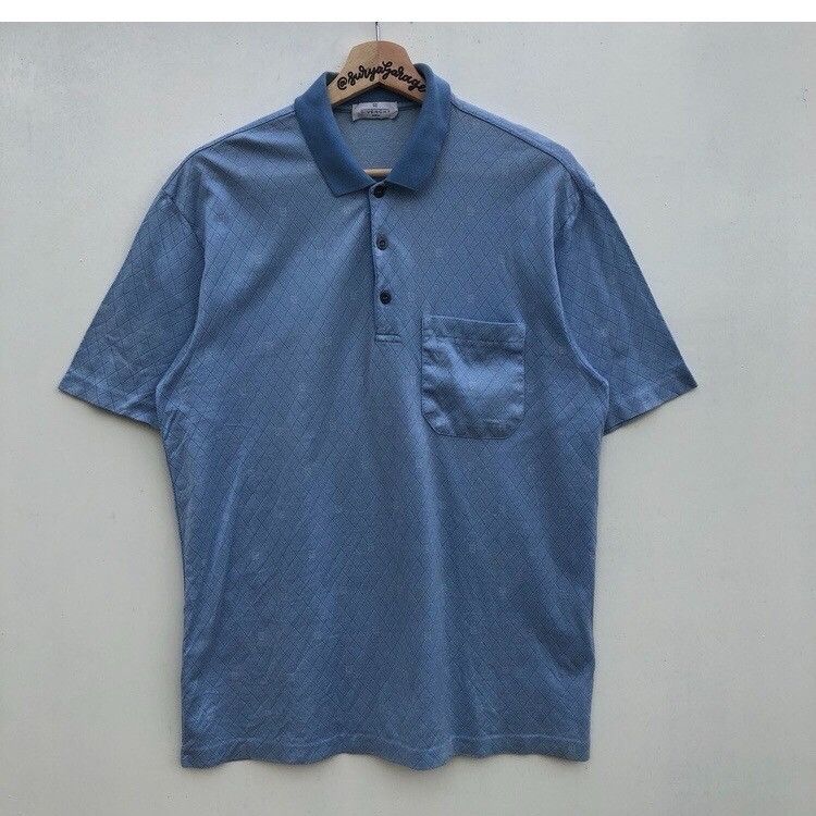Givenchy × Vintage Vintage Givenchy Monogram Polo Shirt Size US M / EU 48-50 / 2 - 1 Thumbnail