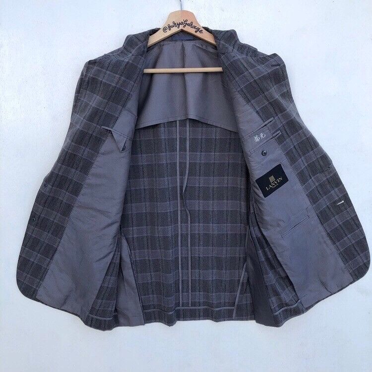 Designer × Lanvin × Vintage 🔥LAST DROP🔥vintage Lanvin Paris C-OY 1002 Blazer/Coat Size US M / EU 48-50 / 2 - 11 Thumbnail
