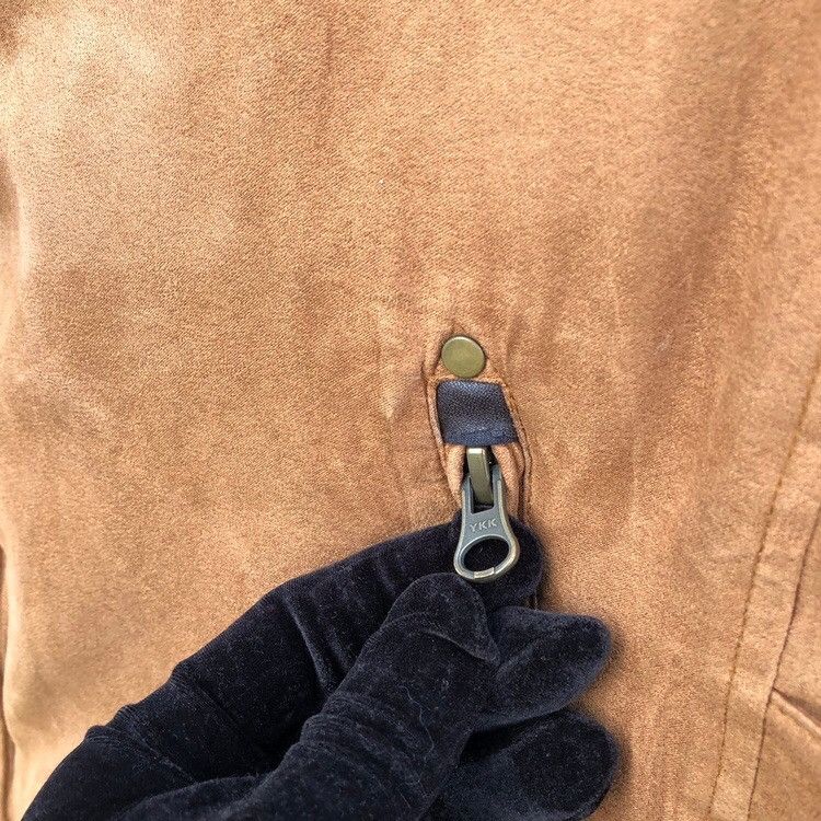 Japanese Brand × Vintage Vintage Japanese Brand Suede Sleeveless Jacket Size US XL / EU 56 / 4 - 9 Thumbnail