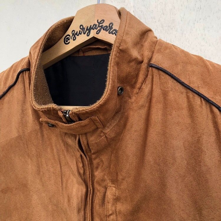 Japanese Brand × Vintage Vintage Japanese Brand Suede Sleeveless Jacket Size US XL / EU 56 / 4 - 4 Thumbnail