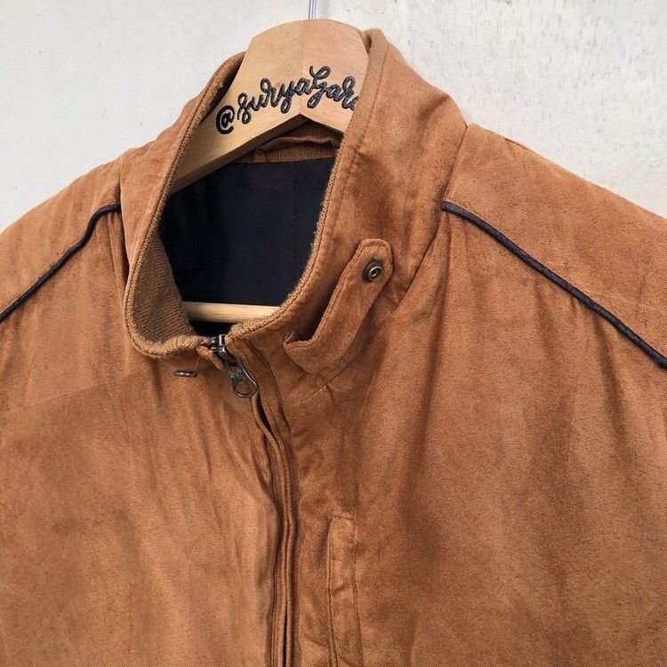 Japanese Brand × Vintage Vintage Japanese Brand Suede Sleeveless Jacket Size US XL / EU 56 / 4 - 5 Thumbnail