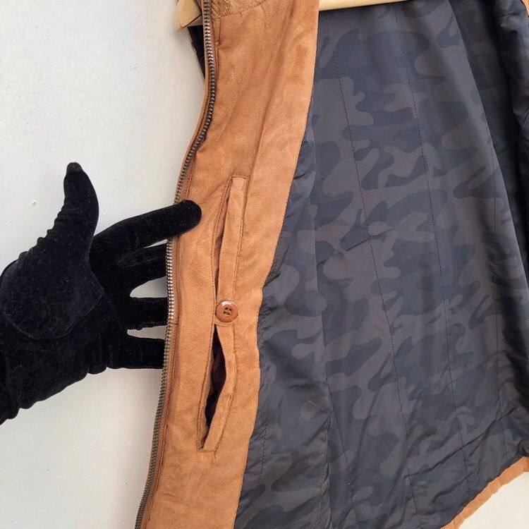 Japanese Brand × Vintage Vintage Japanese Brand Suede Sleeveless Jacket Size US XL / EU 56 / 4 - 12 Thumbnail