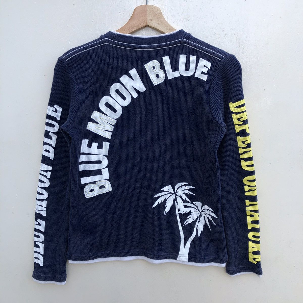 Japanese Brand × Vintage Vintage Blue Moon Blue Longsleeve Shirt Size US XS / EU 42 / 0 - 10 Thumbnail