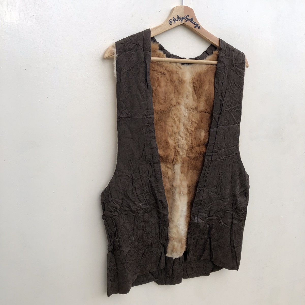 Japanese Brand Reversible Japanese Brand Fur Pullover Vest Size US S / EU 44-46 / 1 - 4 Thumbnail