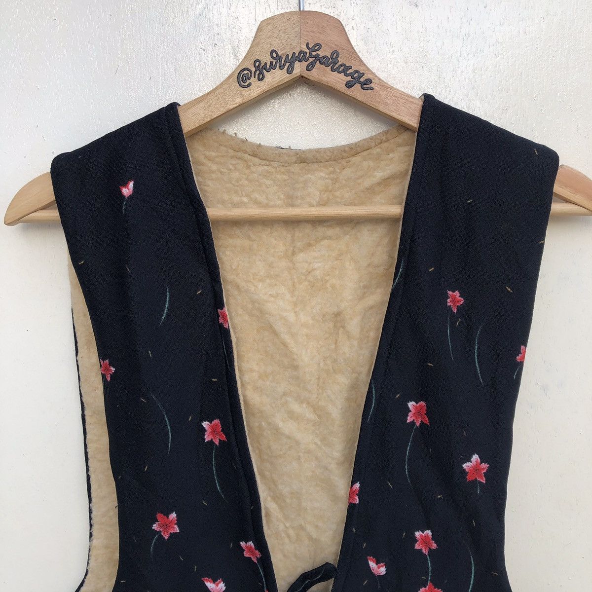 Japanese Brand × Vintage Vintage Japanese Traditional Floral Sleeveless Kimono Size US XS / EU 42 / 0 - 2 Thumbnail