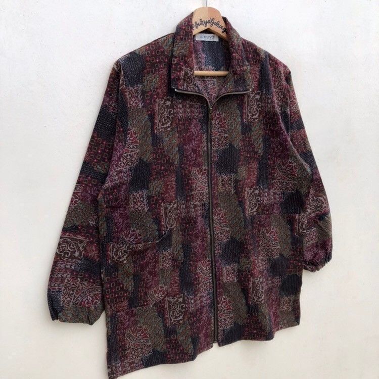Japanese Brand × Vintage Vintage Japanese Brand Life Style Zipper Light Jacket Size US L / EU 52-54 / 3 - 4 Thumbnail
