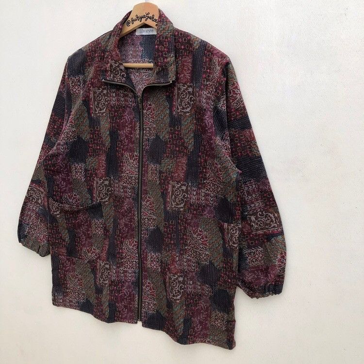 Japanese Brand × Vintage Vintage Japanese Brand Life Style Zipper Light Jacket Size US L / EU 52-54 / 3 - 3 Thumbnail