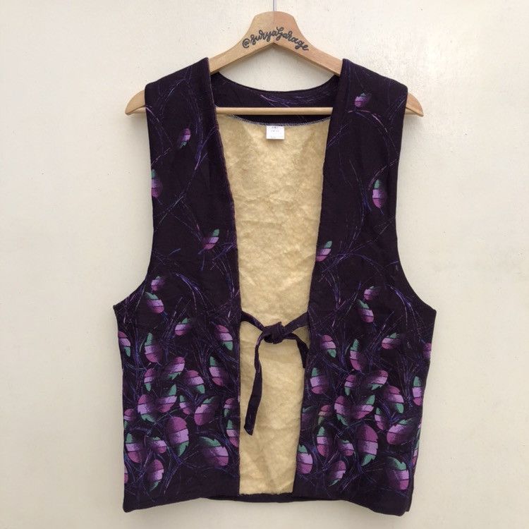 Japanese Brand Vintage Japanese Brand Sleeveless Traditional Kimono Size US S / EU 44-46 / 1 - 1 Thumbnail