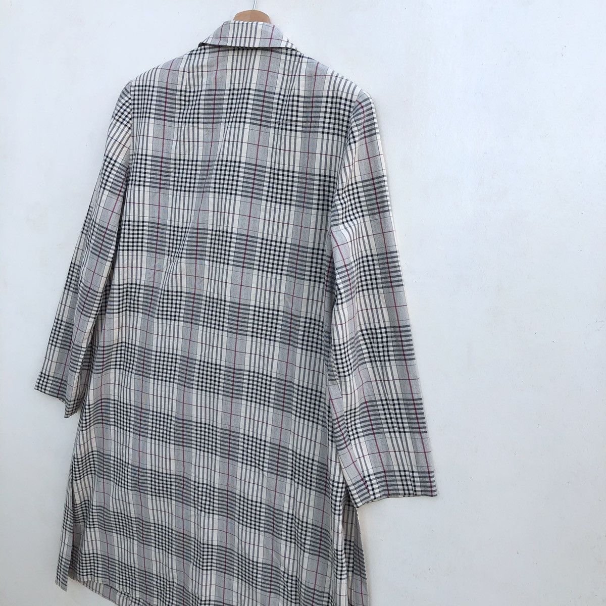 Designer × Japanese Brand × Vintage Vintage Japanese Brand Auch Nova Check Parka/Long Coat Size US M / EU 48-50 / 2 - 9 Thumbnail
