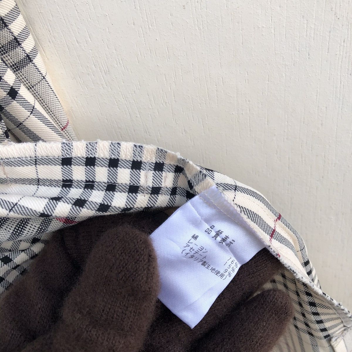 Designer × Japanese Brand × Vintage Vintage Japanese Brand Auch Nova Check Parka/Long Coat Size US M / EU 48-50 / 2 - 14 Thumbnail
