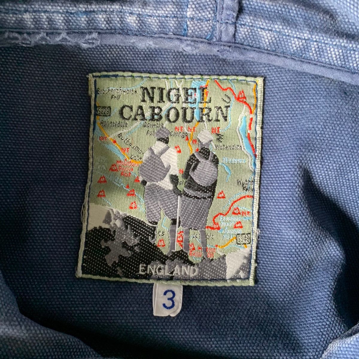 Nigel Cabourn Vintage Nigel Cabourn Denim Jacket Parka Size US L / EU 52-54 / 3 - 5 Thumbnail