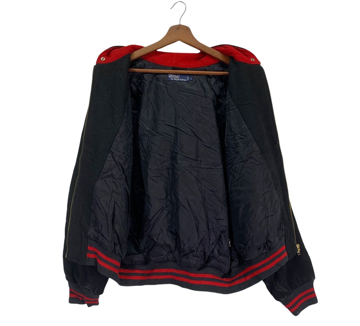 Polo Ralph Lauren Vintage Polo Ralph Lauren Heavy Jacket Hoodie Size US L / EU 52-54 / 3 - 4 Thumbnail