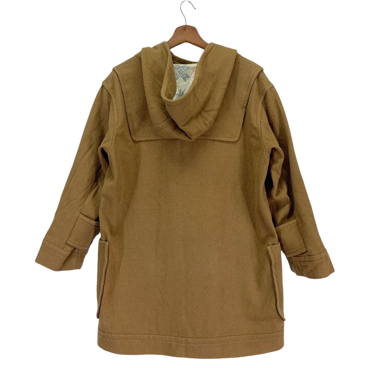 Designer × Issey Miyake × Vintage Designer Ne Net Issey Miyake Toggle Button Wool Duffle Coat Size US M / EU 48-50 / 2 - 5 Thumbnail