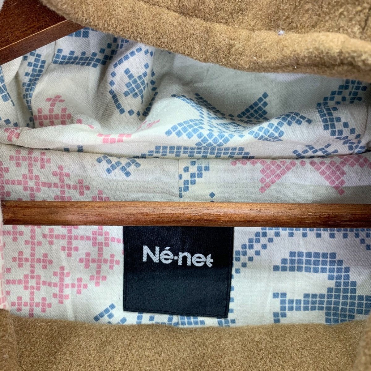Designer × Issey Miyake × Vintage Designer Ne Net Issey Miyake Toggle Button Wool Duffle Coat Size US M / EU 48-50 / 2 - 4 Thumbnail