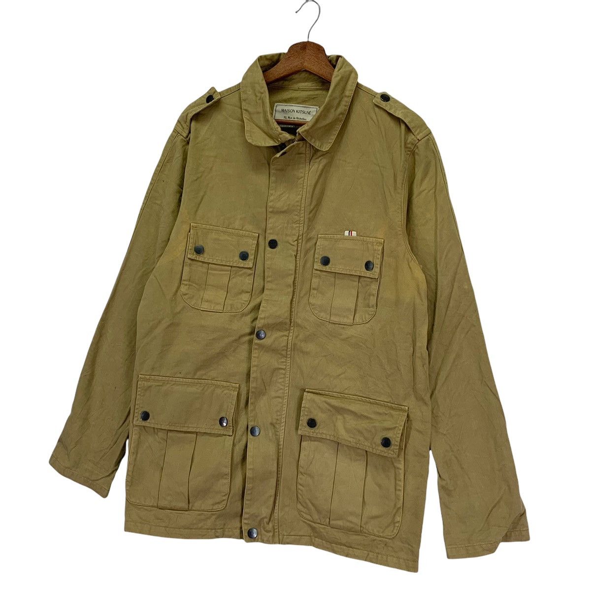 Maison Kitsune Vintage Madison Kitsune Chore Jacket Multiple Pocket Size US L / EU 52-54 / 3 - 2 Thumbnail