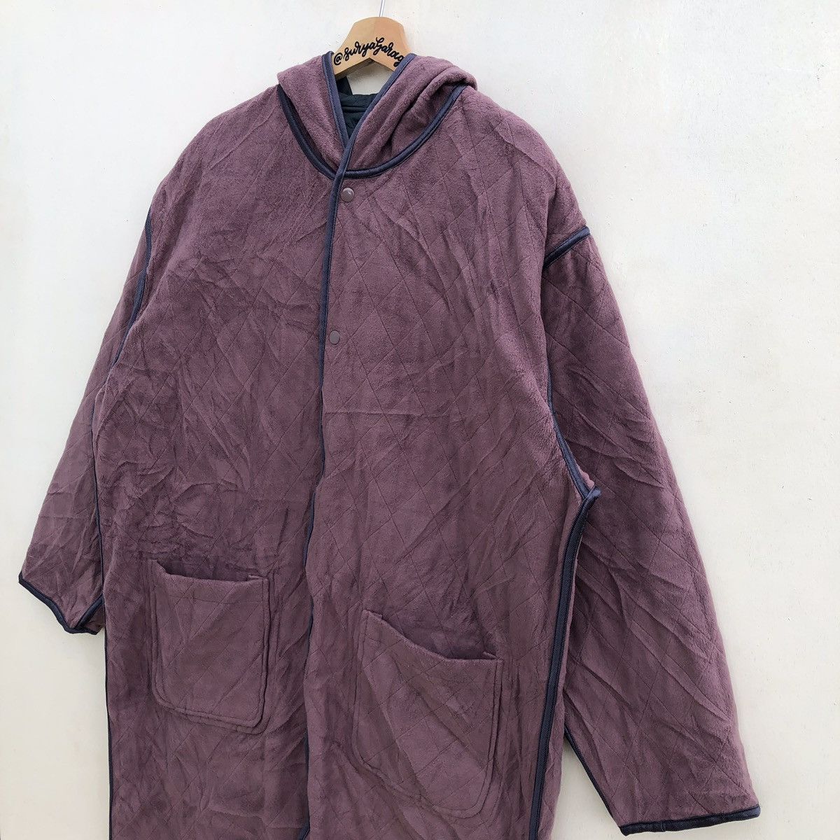 Designer × Japanese Brand Reversible Japanese Brand Hoodie Long Parka Size US L / EU 52-54 / 3 - 12 Thumbnail