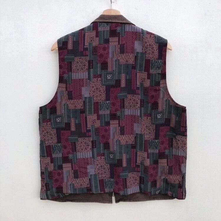 Japanese Brand × Vintage Vintage Reversible Japanese Brand Sleeveless Light Jacket Size US M / EU 48-50 / 2 - 3 Thumbnail