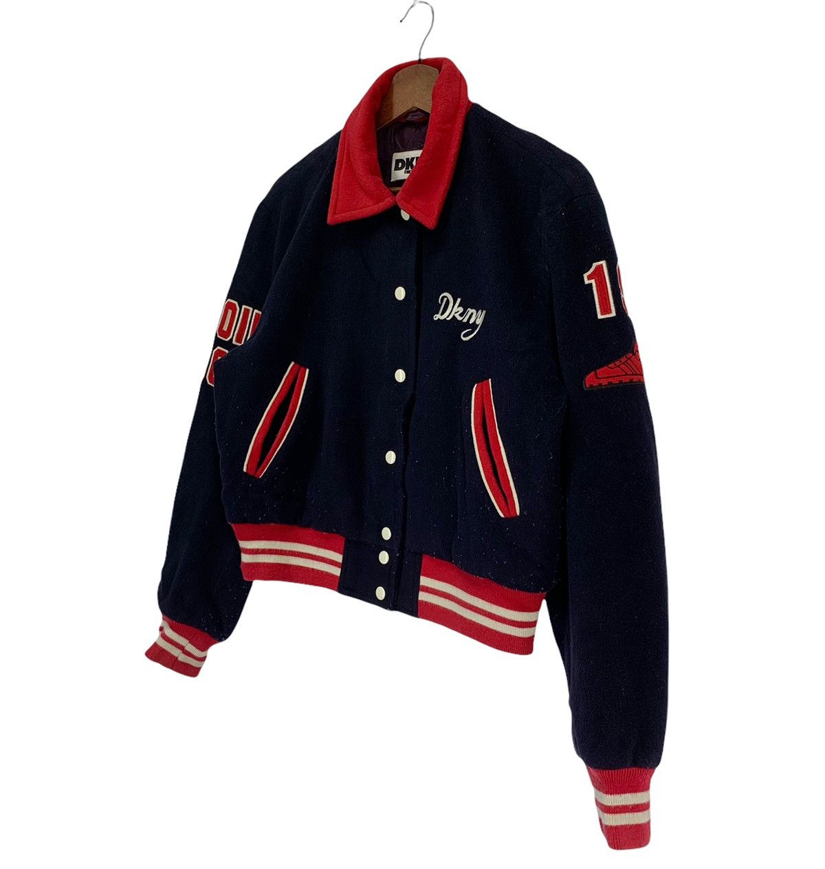 DKNY Vintage DKNY University Athletic Varsity Jacket Size US M / EU 48-50 / 2 - 3 Thumbnail