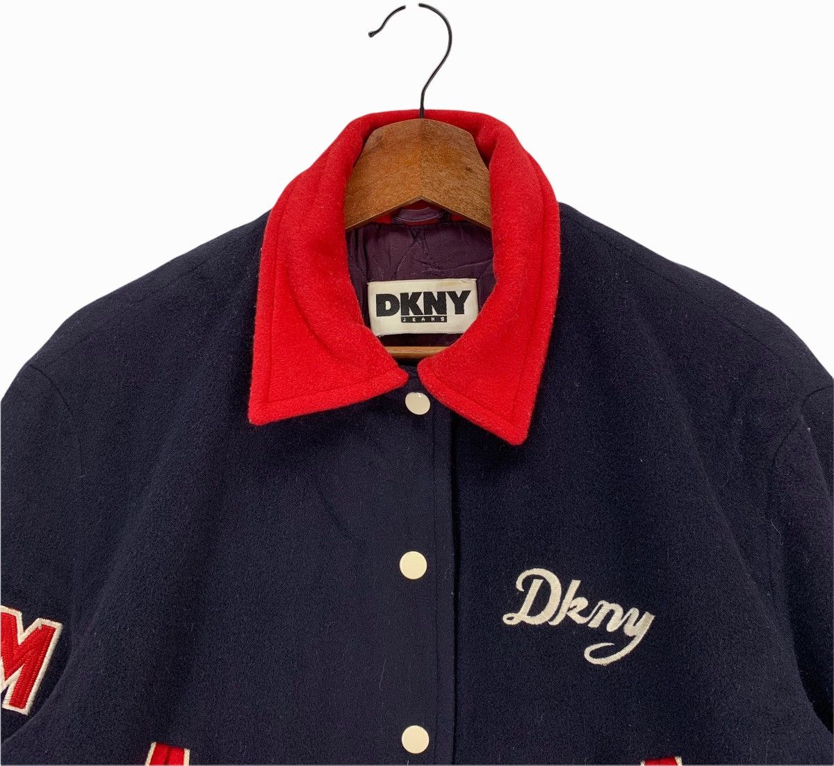 DKNY Vintage DKNY University Athletic Varsity Jacket Size US M / EU 48-50 / 2 - 6 Thumbnail