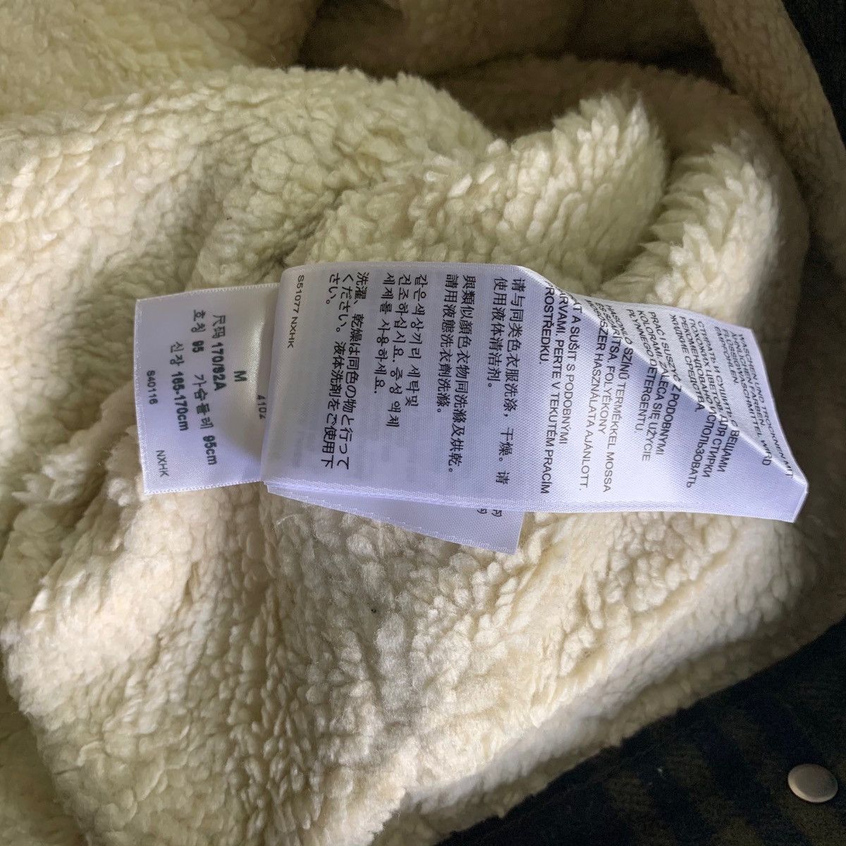 Levi's × Levi's Made & Crafted × Levi's Vintage Clothing Vintage Levi’s Sherpa Checked Jacket Size US M / EU 48-50 / 2 - 5 Thumbnail