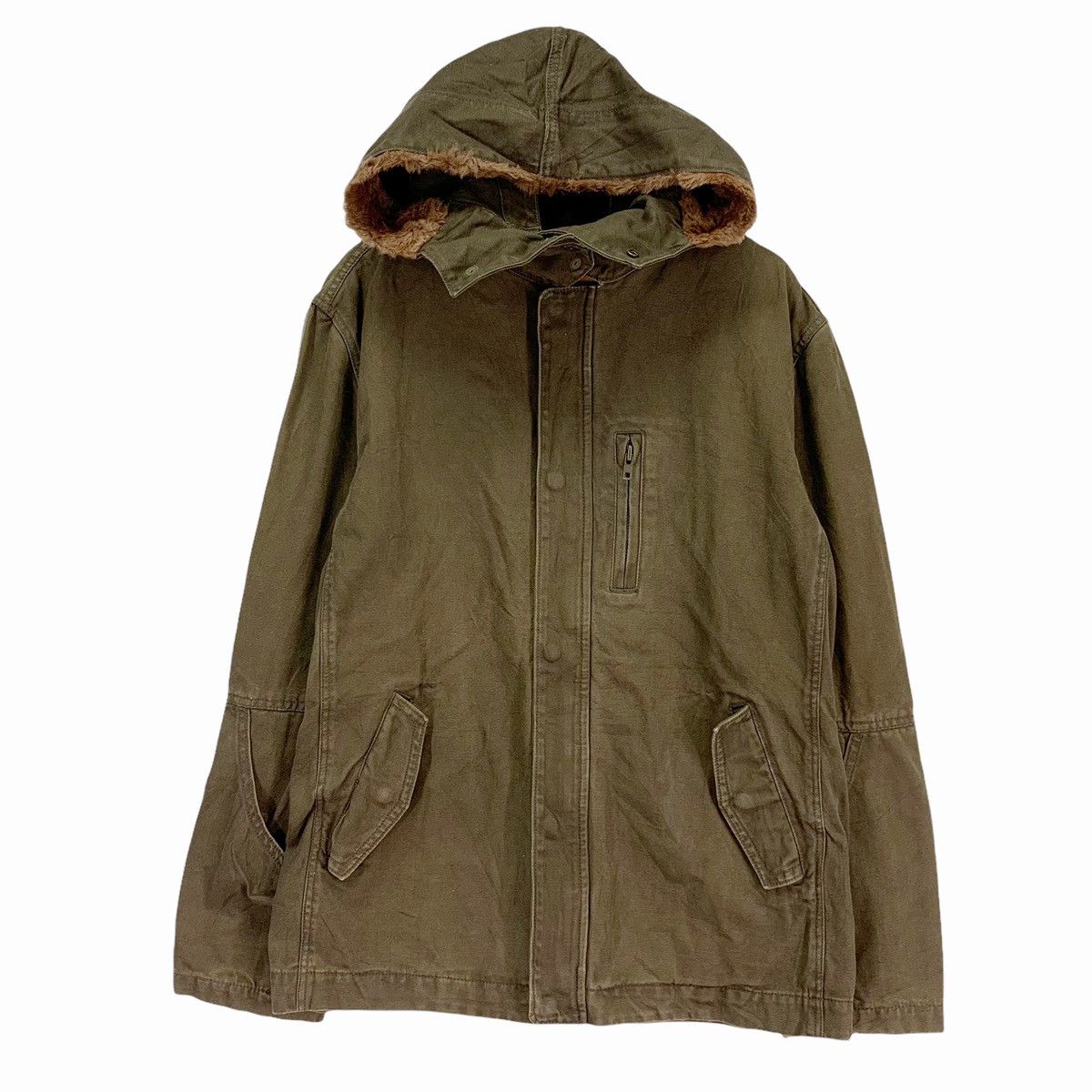 Final Home × Issey Miyake × Japanese Brand Vintage Final Home By Issey Miyake Hoodie Parka Jacket Size US M / EU 48-50 / 2 - 1 Thumbnail