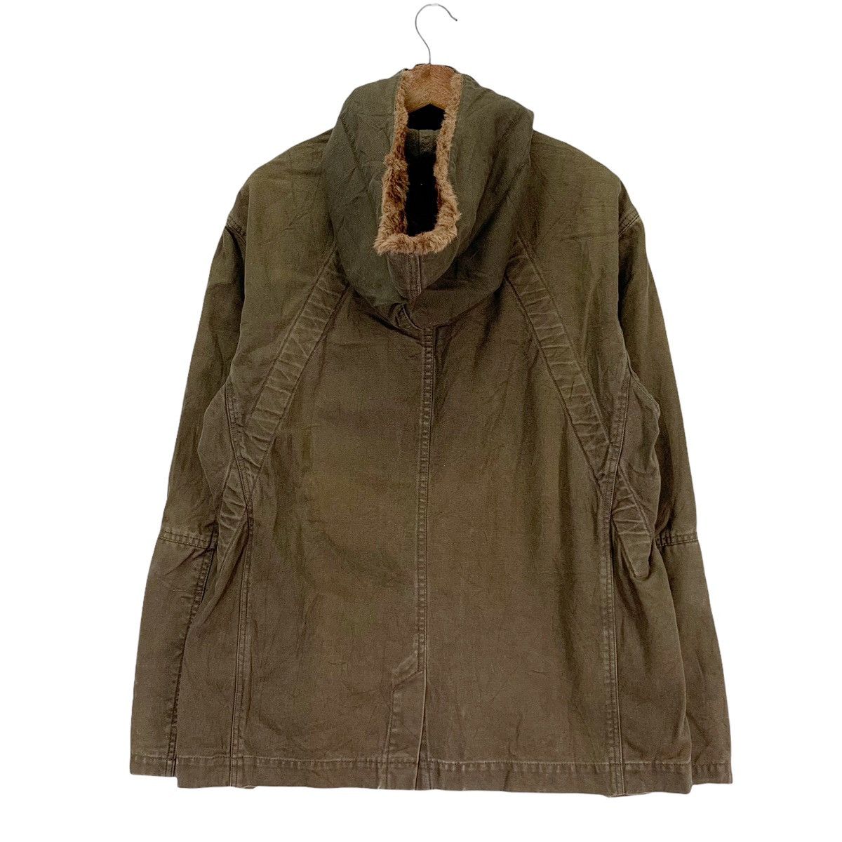 Final Home × Issey Miyake × Japanese Brand Vintage Final Home By Issey Miyake Hoodie Parka Jacket Size US M / EU 48-50 / 2 - 8 Thumbnail