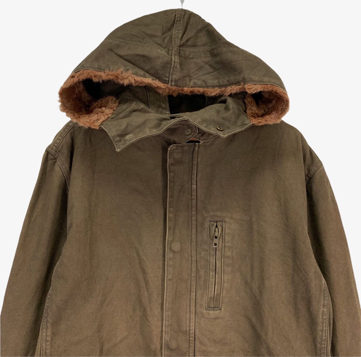 Final Home × Issey Miyake × Japanese Brand Vintage Final Home By Issey Miyake Hoodie Parka Jacket Size US M / EU 48-50 / 2 - 3 Thumbnail