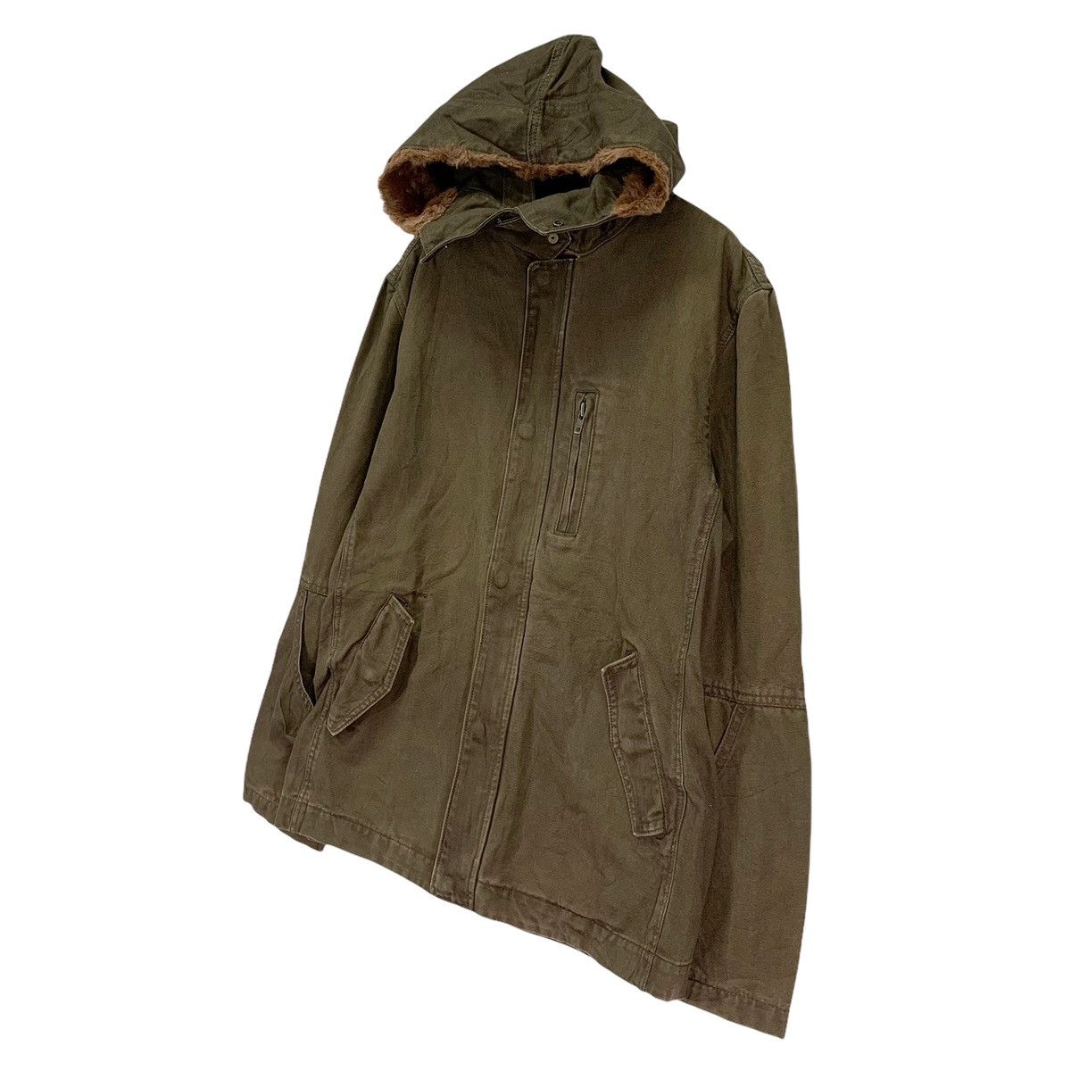 Final Home × Issey Miyake × Japanese Brand Vintage Final Home By Issey Miyake Hoodie Parka Jacket Size US M / EU 48-50 / 2 - 2 Thumbnail