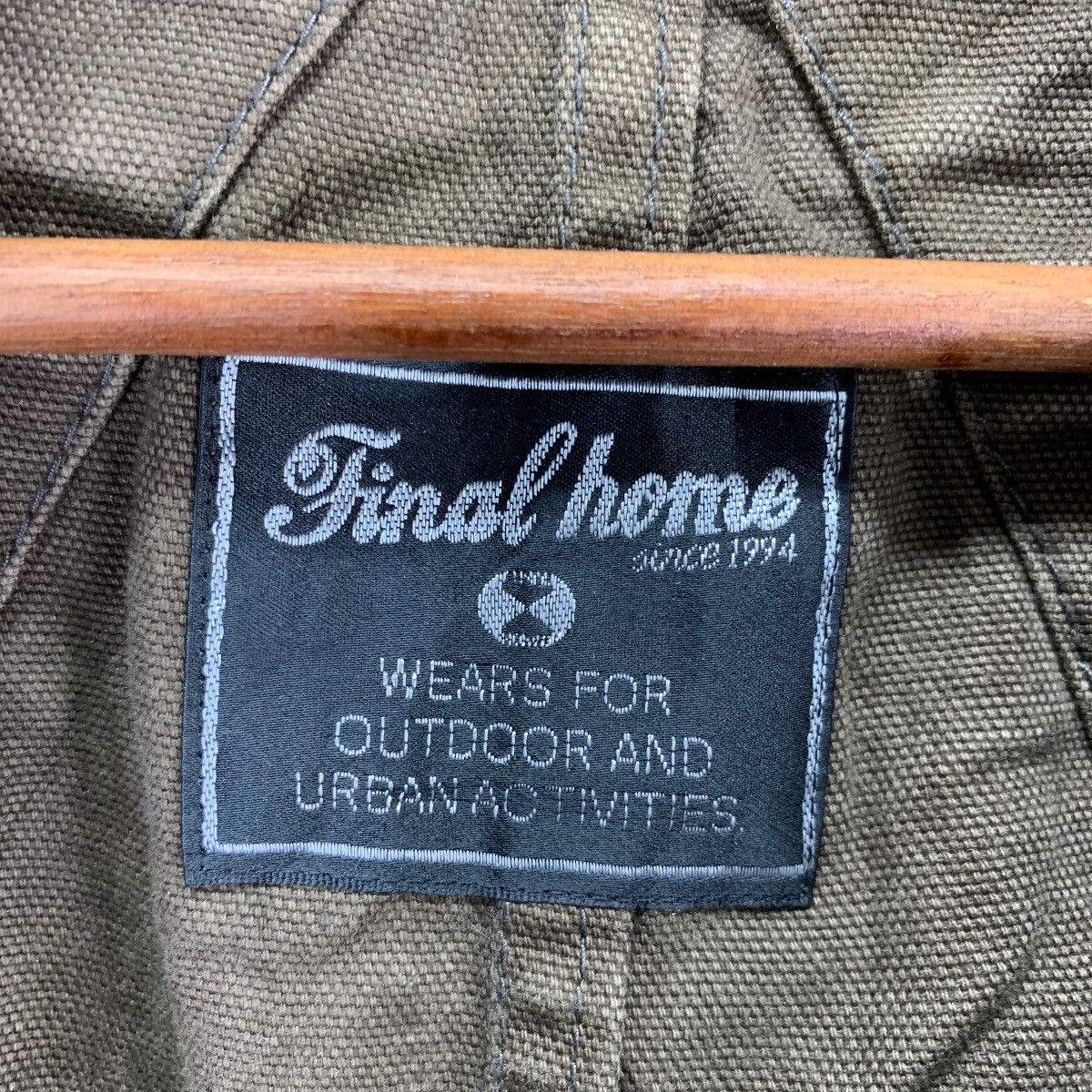Final Home × Issey Miyake × Japanese Brand Vintage Final Home By Issey Miyake Hoodie Parka Jacket Size US M / EU 48-50 / 2 - 4 Thumbnail
